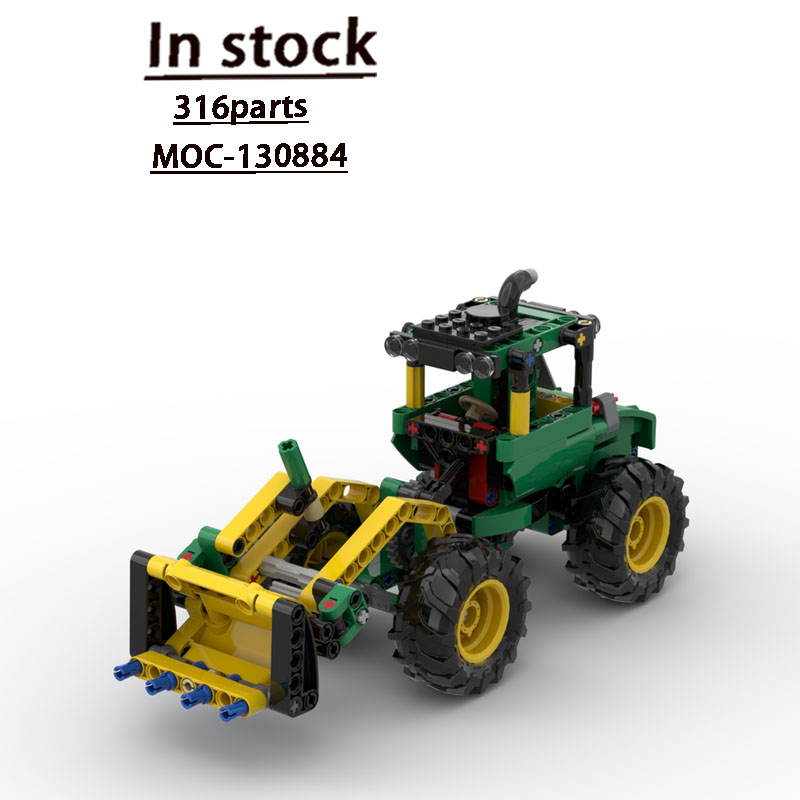 Urban Farming Model - MOC-130884 Urban Farm Front Loader Bulldozer